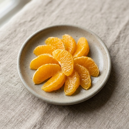 Orange Segments (Membrane Removed) — baby-led weaning recipe for 6+ months