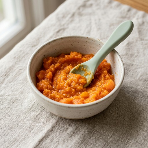 هريس البابايا — baby-led weaning recipe for 6+ months