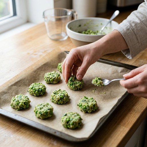 Pea & Mint Fritters — photo 1
