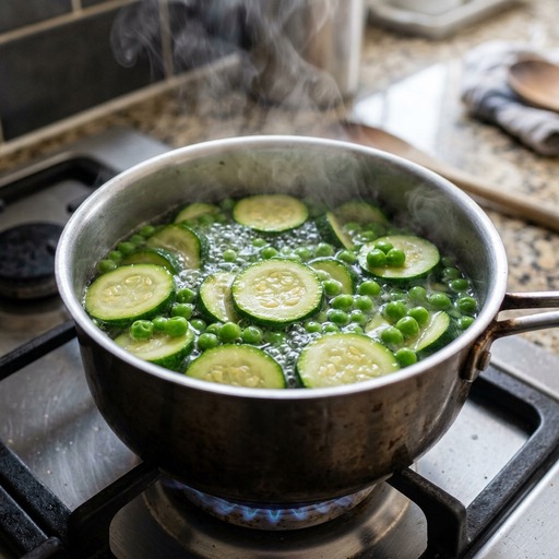 Erbsen- & Zucchini-Mischung — photo 1