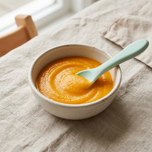 Pear & Carrot Combo — baby-led weaning recipe for 6+ months