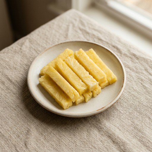 Pineapple Chunks (Very Soft) — baby-led weaning recipe for 6+ months