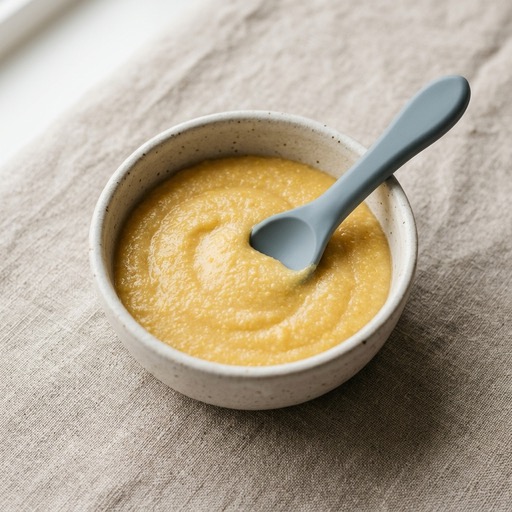 Polenta & Corn — baby-led weaning recipe for 6+ months