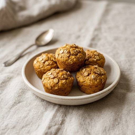 Pumpkin & Oat Muffins — baby-led weaning recipe for 9+ months