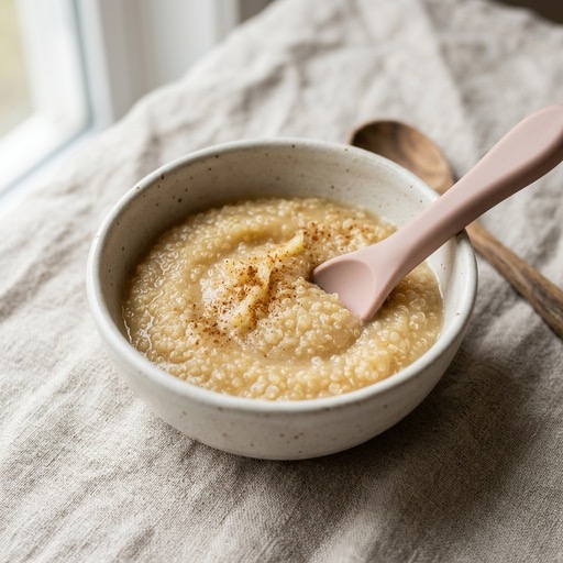 Quinoa & Apple — baby-led weaning recipe for 6+ months