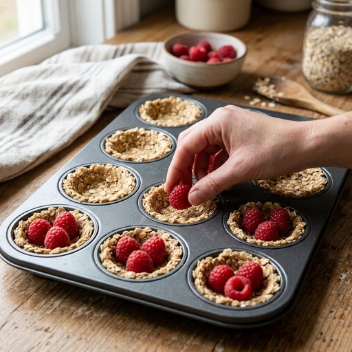 Raspberry Oat Crumble Cups — photo 1