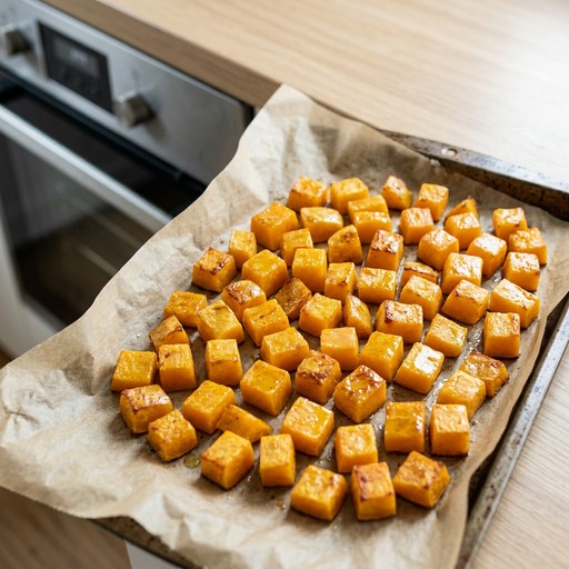 Roasted Butternut Squash Cubes — photo 1