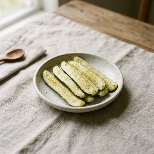 Roasted Zucchini Spears — baby-led weaning recipe for 6+ months