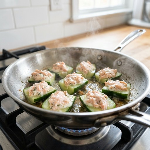 Salmon & Cream Cheese Cucumber Bites — photo 1