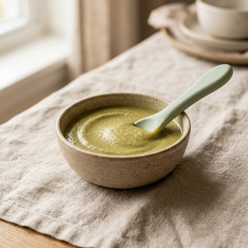 Seitan & Green Bean — baby-led weaning recipe for 6+ months