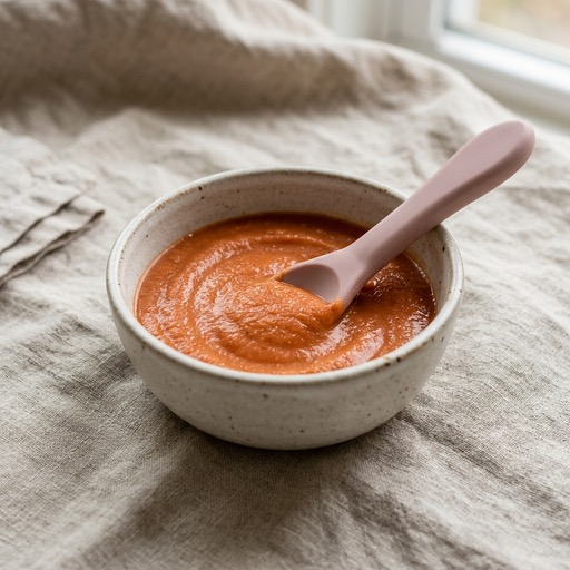 Seitan & Tomato — baby-led weaning recipe for 6+ months