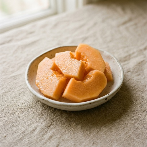 Soft Melon Slices — baby-led weaning recipe for 6+ months