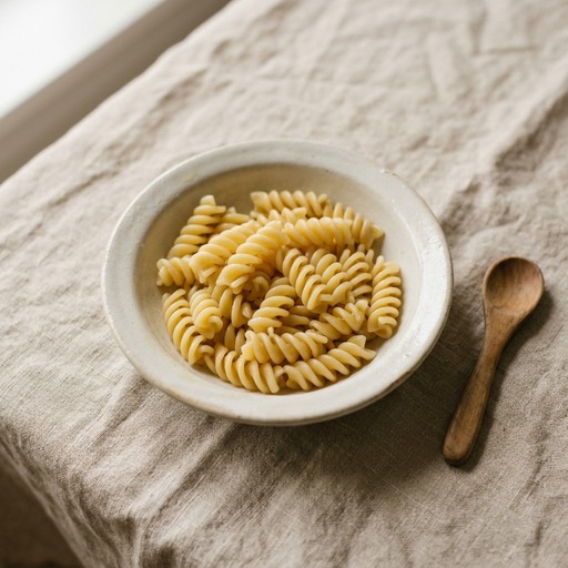 Soft Pasta Spirals — baby-led weaning recipe for 6+ months