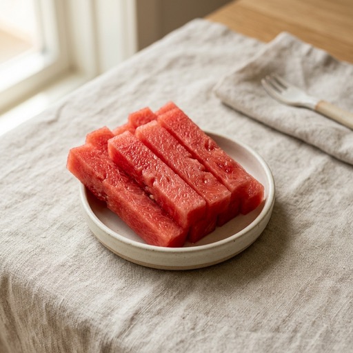 Soft Watermelon Sticks — baby-led weaning recipe for 6+ months