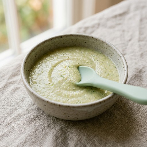 Spelt & Broccoli — baby-led weaning recipe for 6+ months
