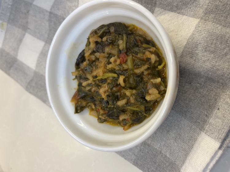 Purslane Dish — baby-led weaning recipe for 9+ months
