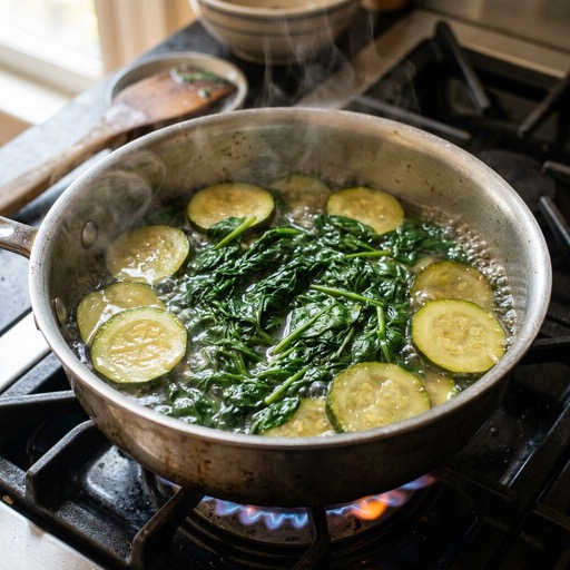 Spinat-Zucchini-Mix — photo 1