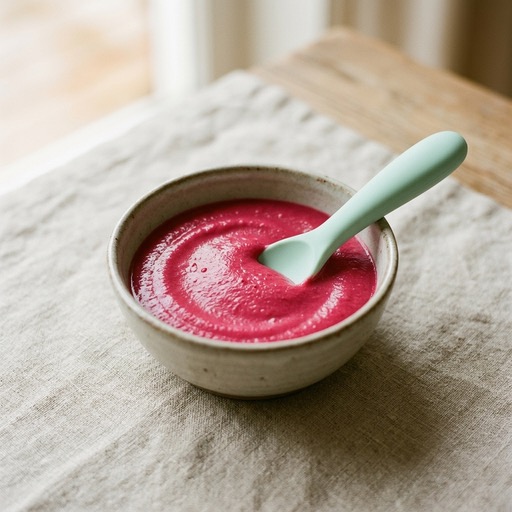 Split Pea & Beetroot — baby-led weaning recipe for 6+ months