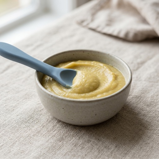 Split Pea & Potato — baby-led weaning recipe for 6+ months
