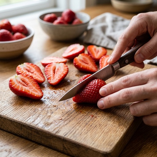 Strawberry Halves — photo 1