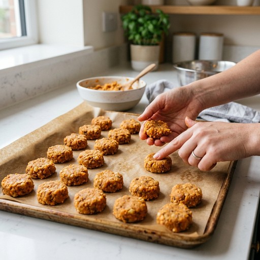 Sweet Potato & Lentil Cakes — photo 1