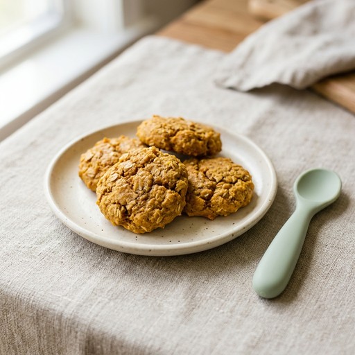 Sweet Potato Oat Cookies — baby-led weaning recipe for 6+ months