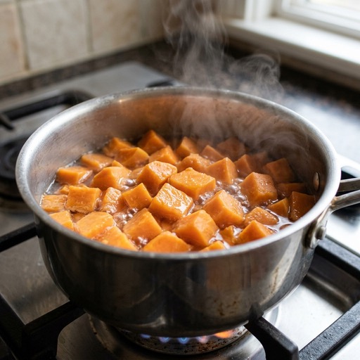 Sødkartoffelpuré — photo 1
