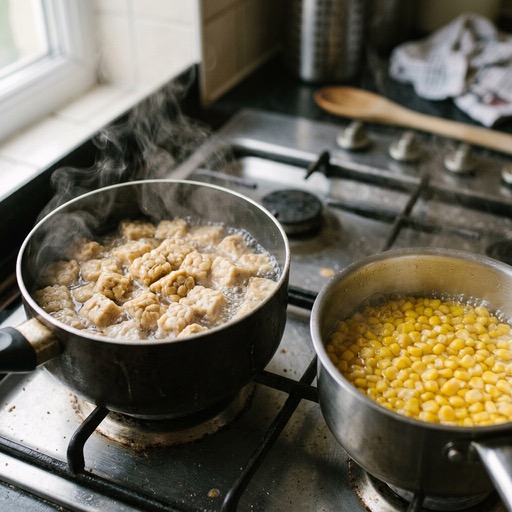 Tempeh & Corn — photo 1
