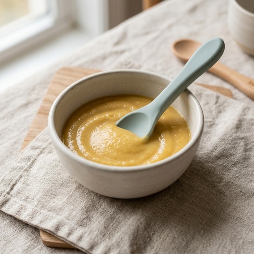 Tempeh & Mango — baby-led weaning recipe for 6+ months