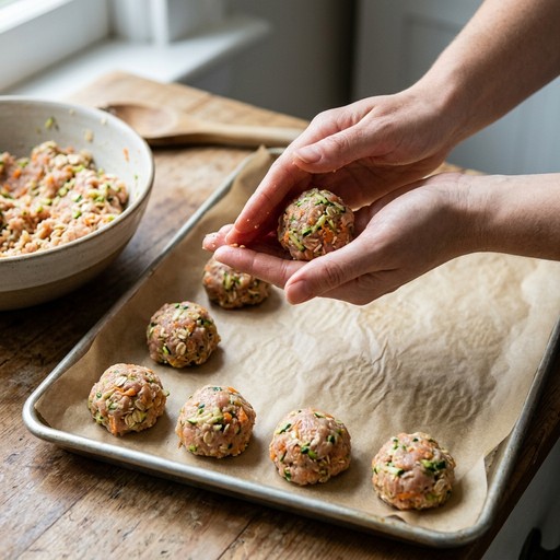 Turkey & Veggie Meatballs — photo 1