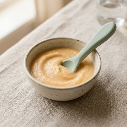 مزيج اللفت والجزر — baby-led weaning recipe for 6+ months