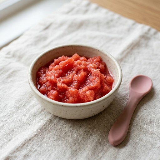 بطيخ مهروس — baby-led weaning recipe for 6+ months