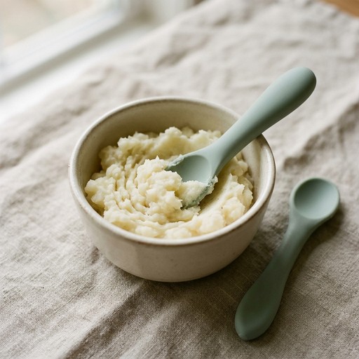 بوريه البطاطس البيضاء — baby-led weaning recipe for 6+ months
