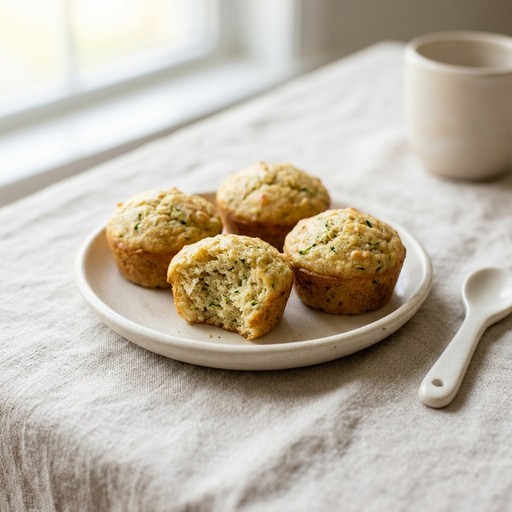 Zucchini Muffins — baby-led weaning recipe for 9+ months
