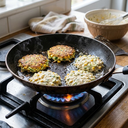Zucchini & Corn Fritters — photo 1