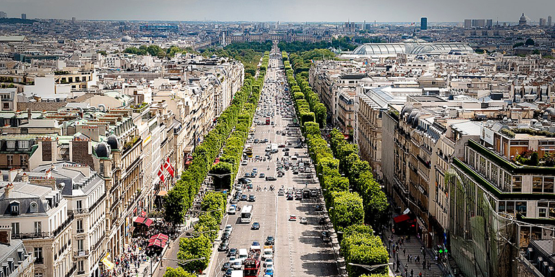 Enjoy a little window shopping or a leisurely coffee on the Champs Elysees - bonjourmonamour