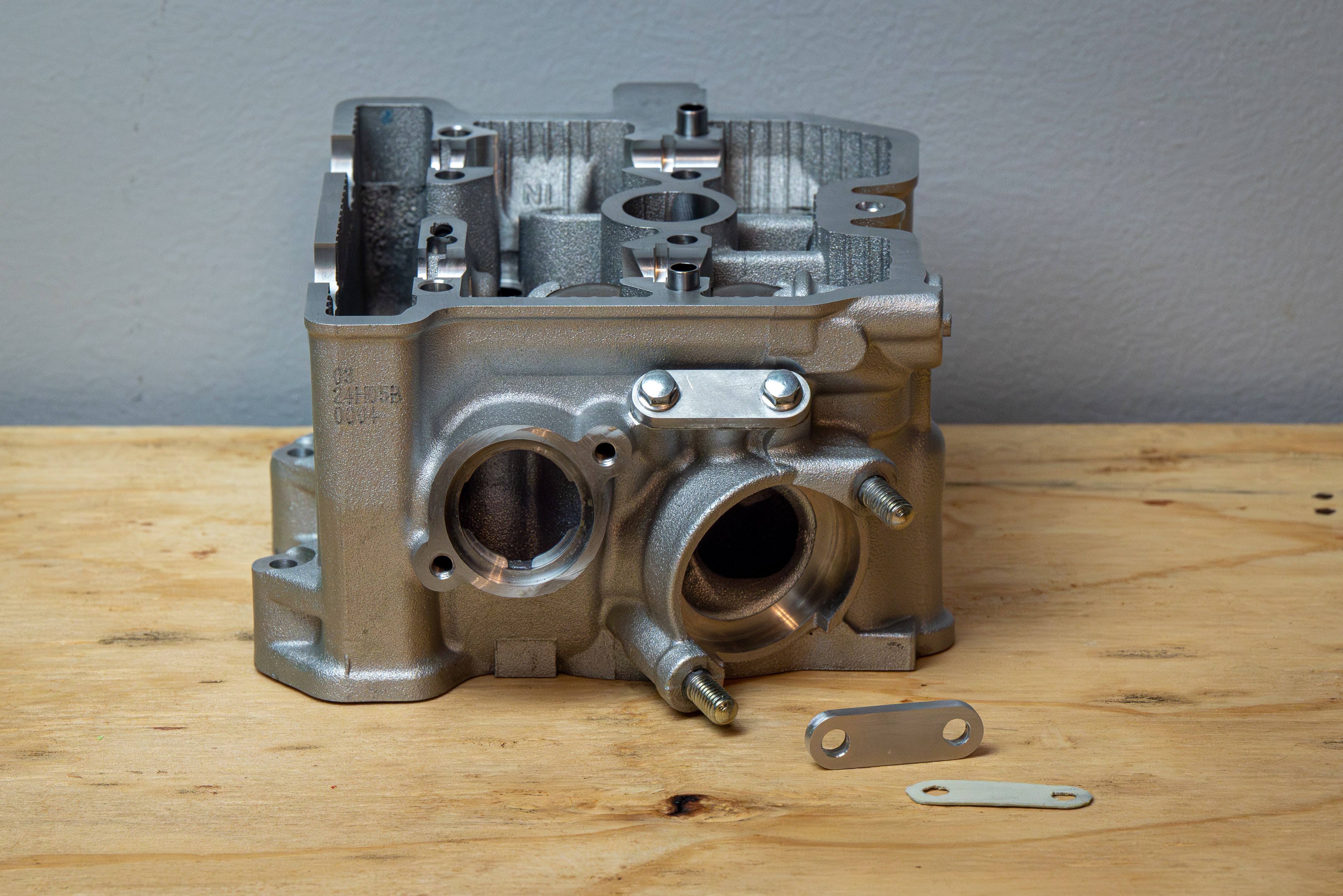 DRZ400 PAIR Valve Delete Plate (2nd Air System)