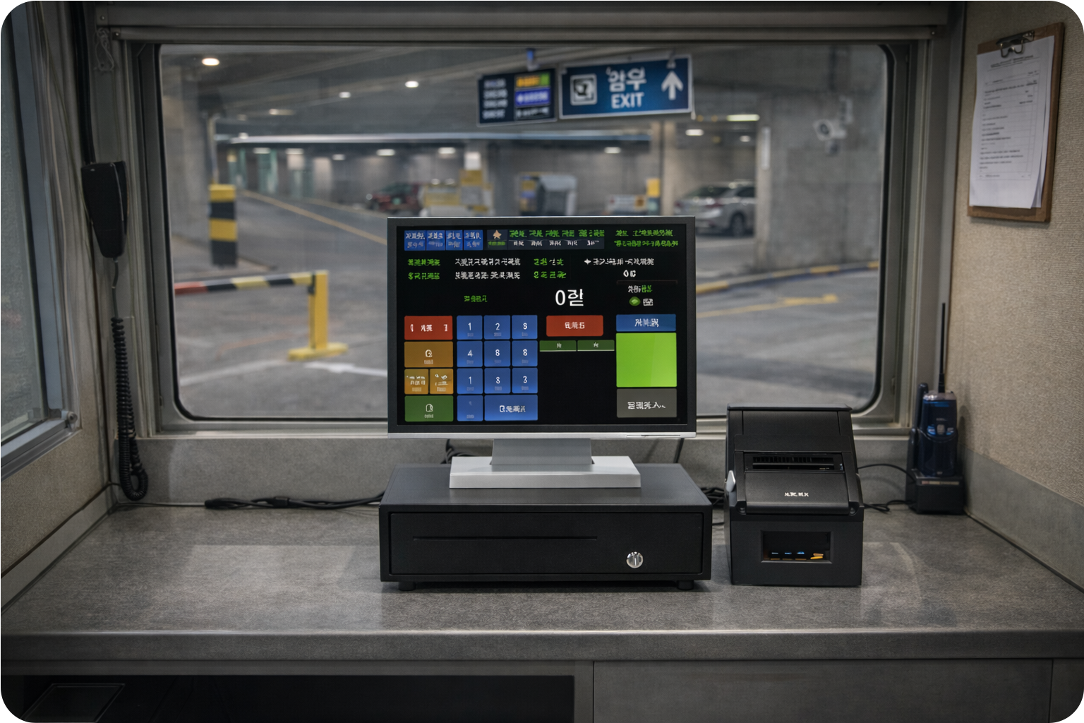주차장 POS
