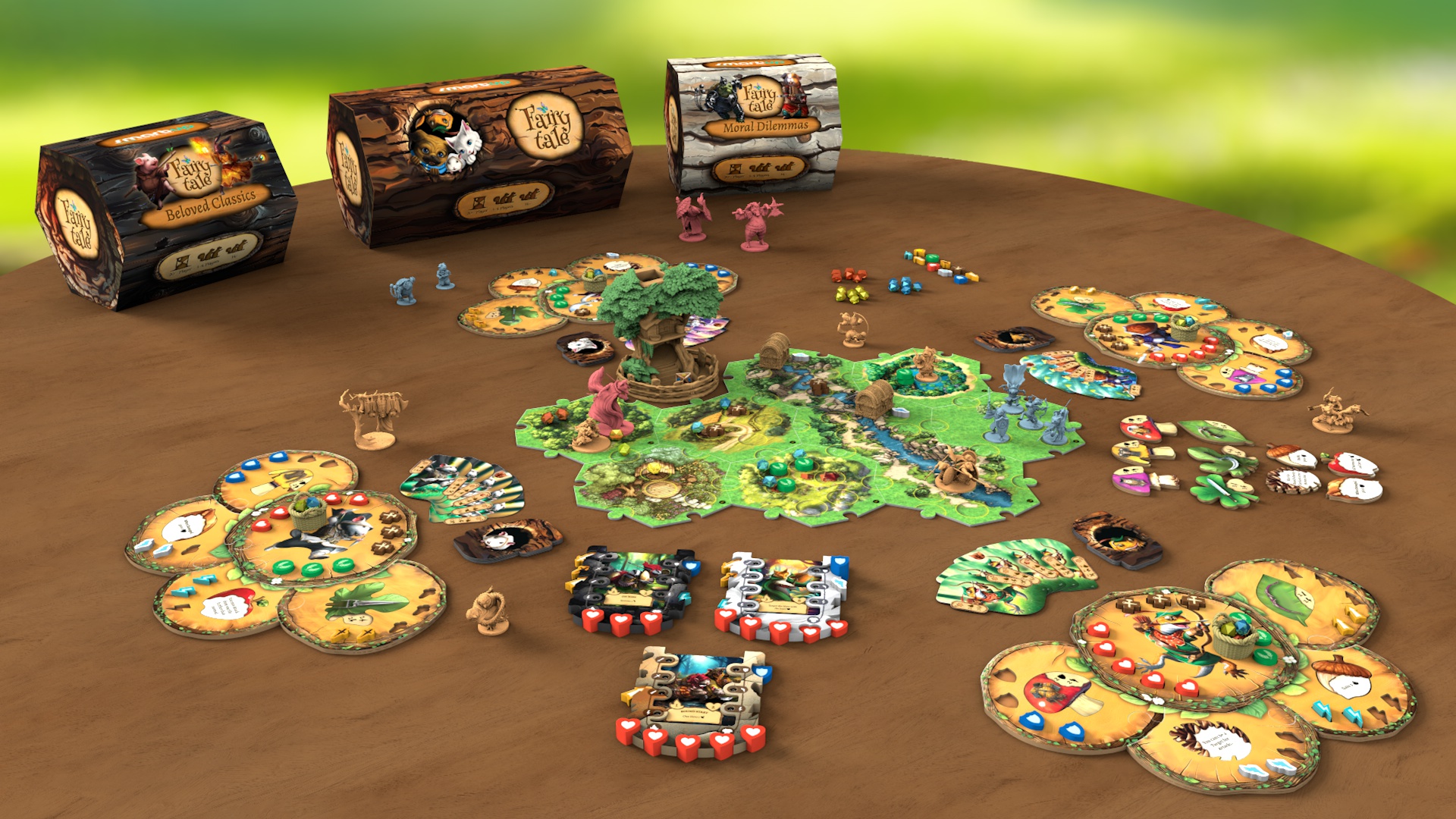 Board game photo: Game Set up