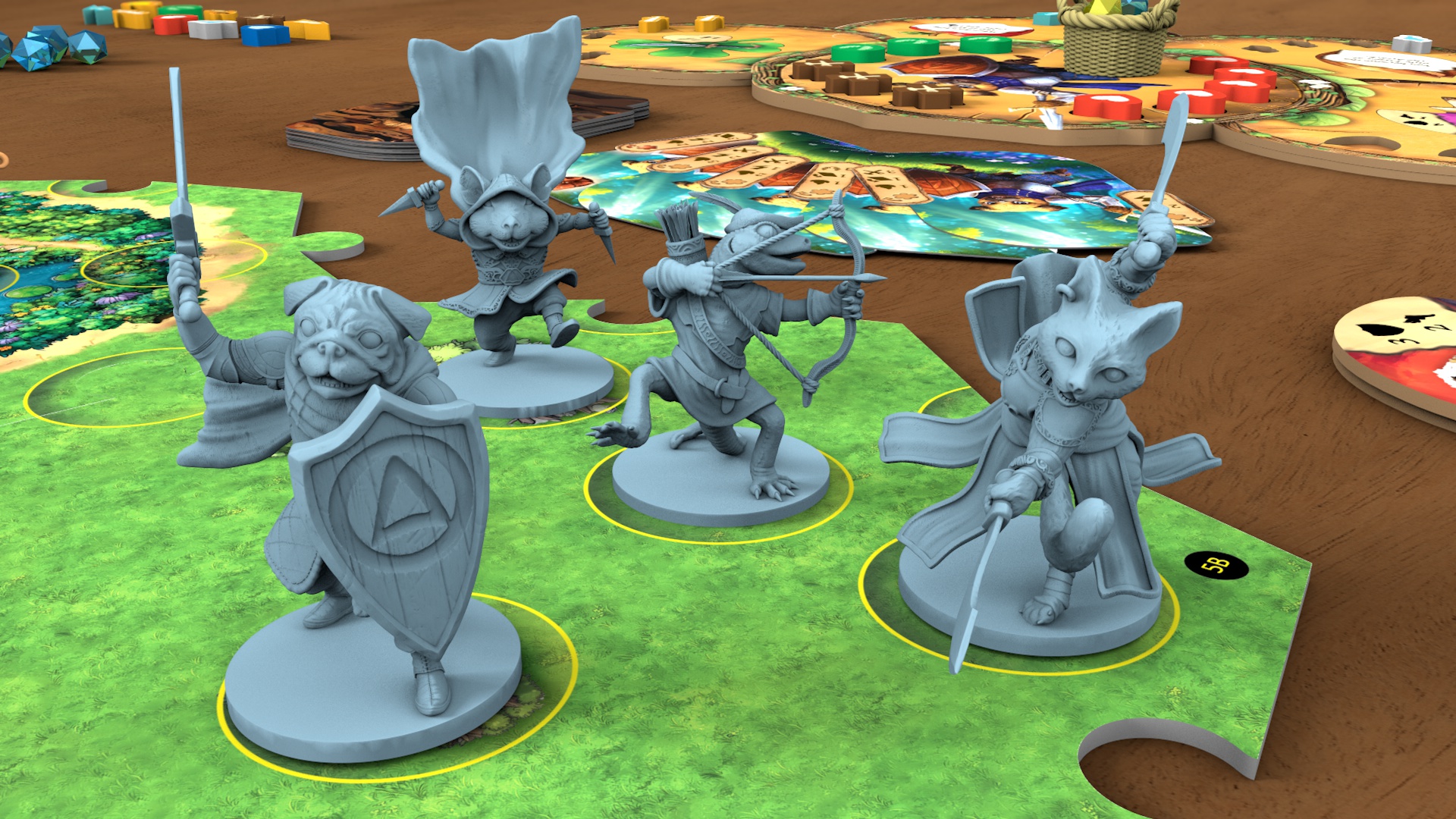 Board game photo: Game Components