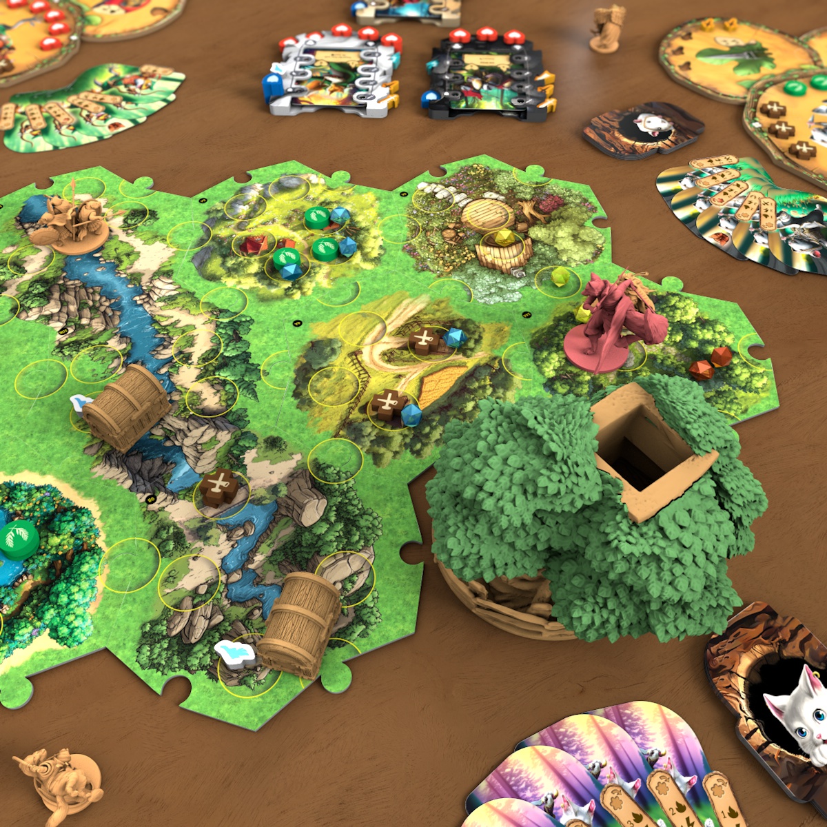 Board game photo: Game Set up
