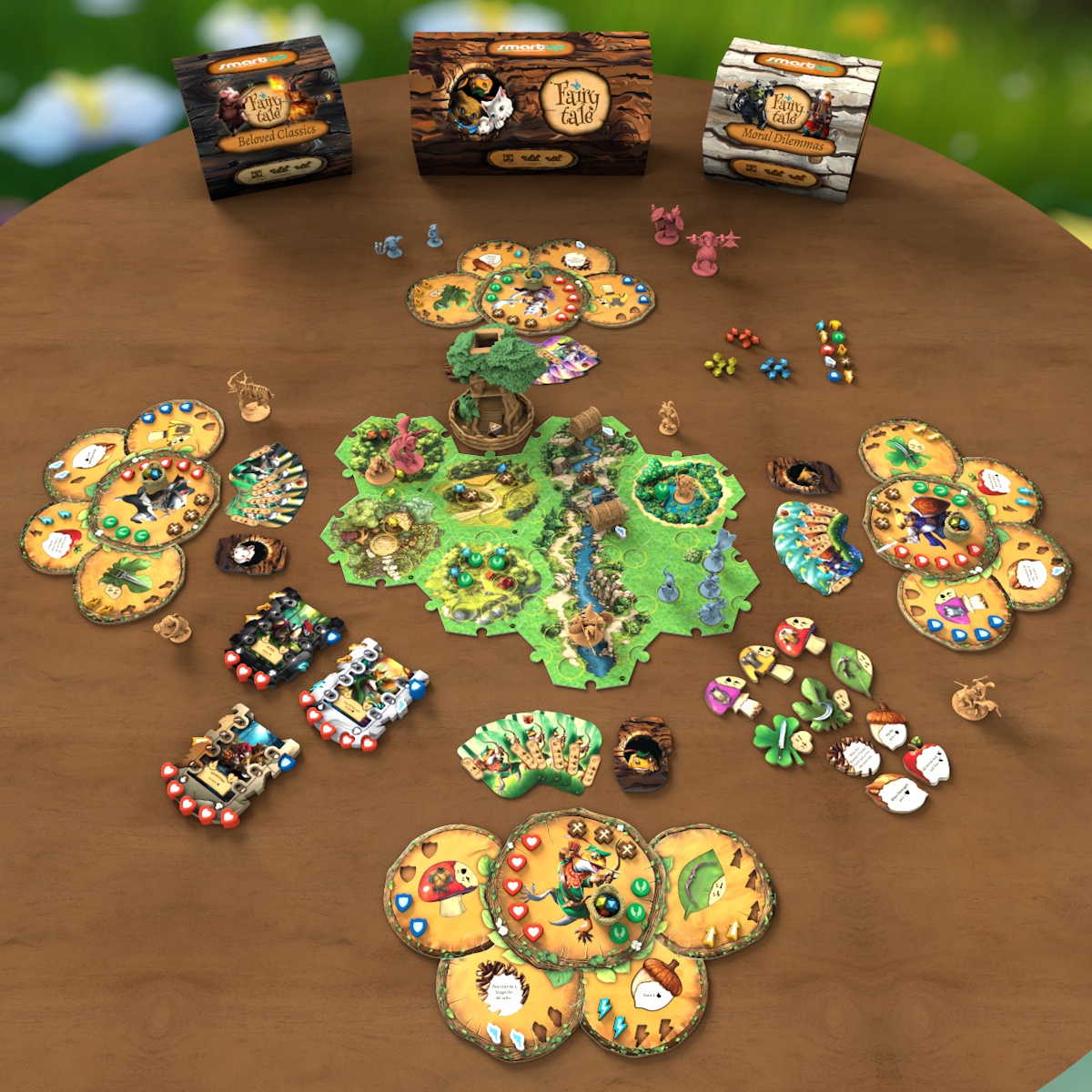 Board game photo: Game Set up