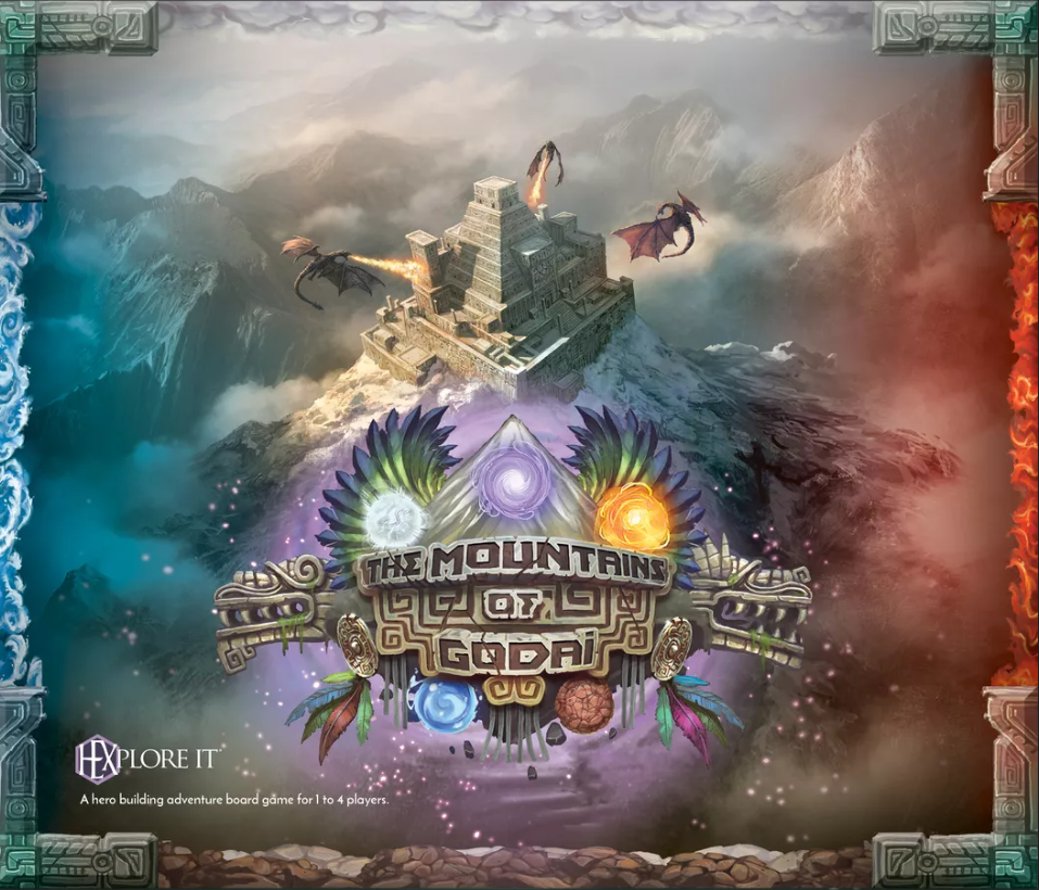 Main image of HEXplore It: The Mountains of Godai  board game