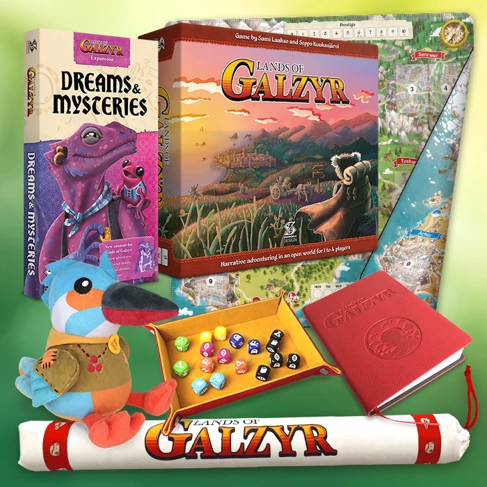 Main image of Lands of Galzyr: Dreams and Mysteries board game