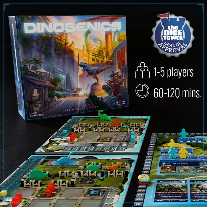 Main image of DinoGenics: New Arrivals board game