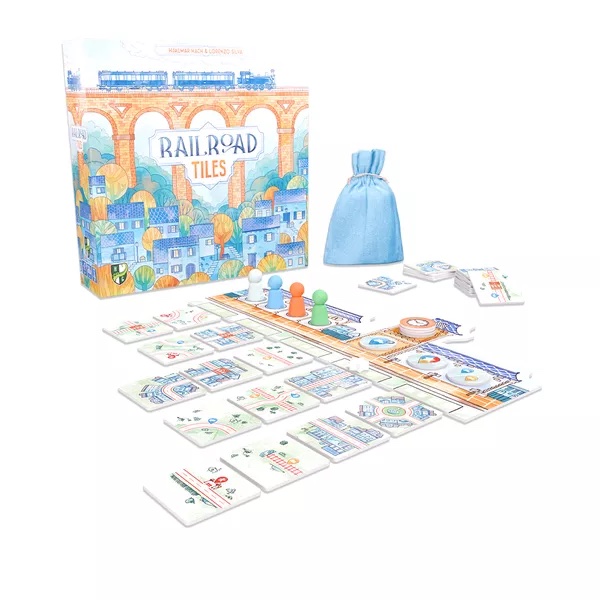 Main image of Railroad Tiles board game