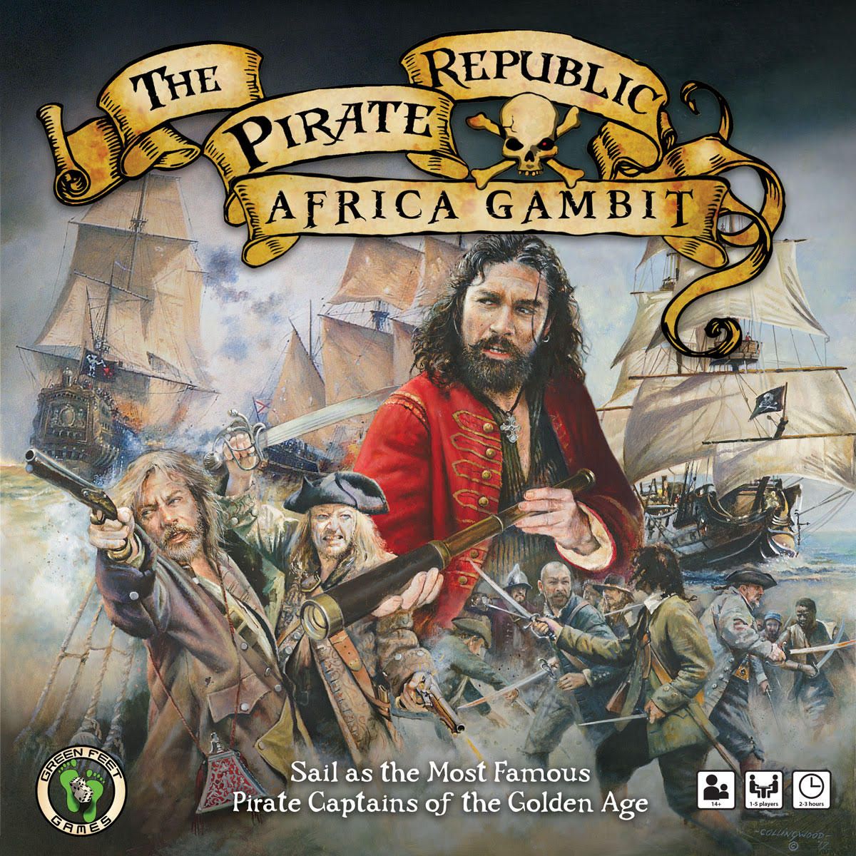 Main image of The Pirate Republic: Africa Gambit  board game