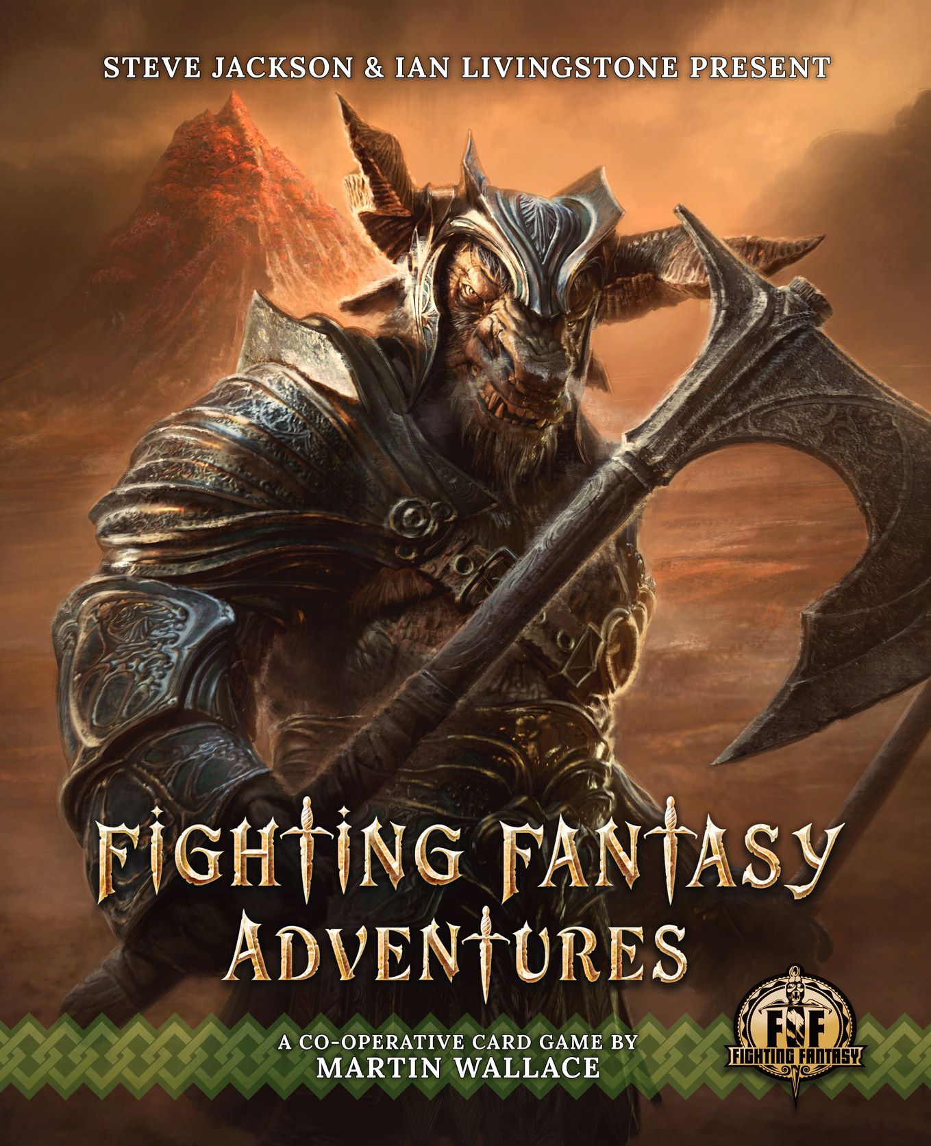 Main image of Fighting Fantasy Adventures: The Warlock of Firetop Mountain and Other Stories board game