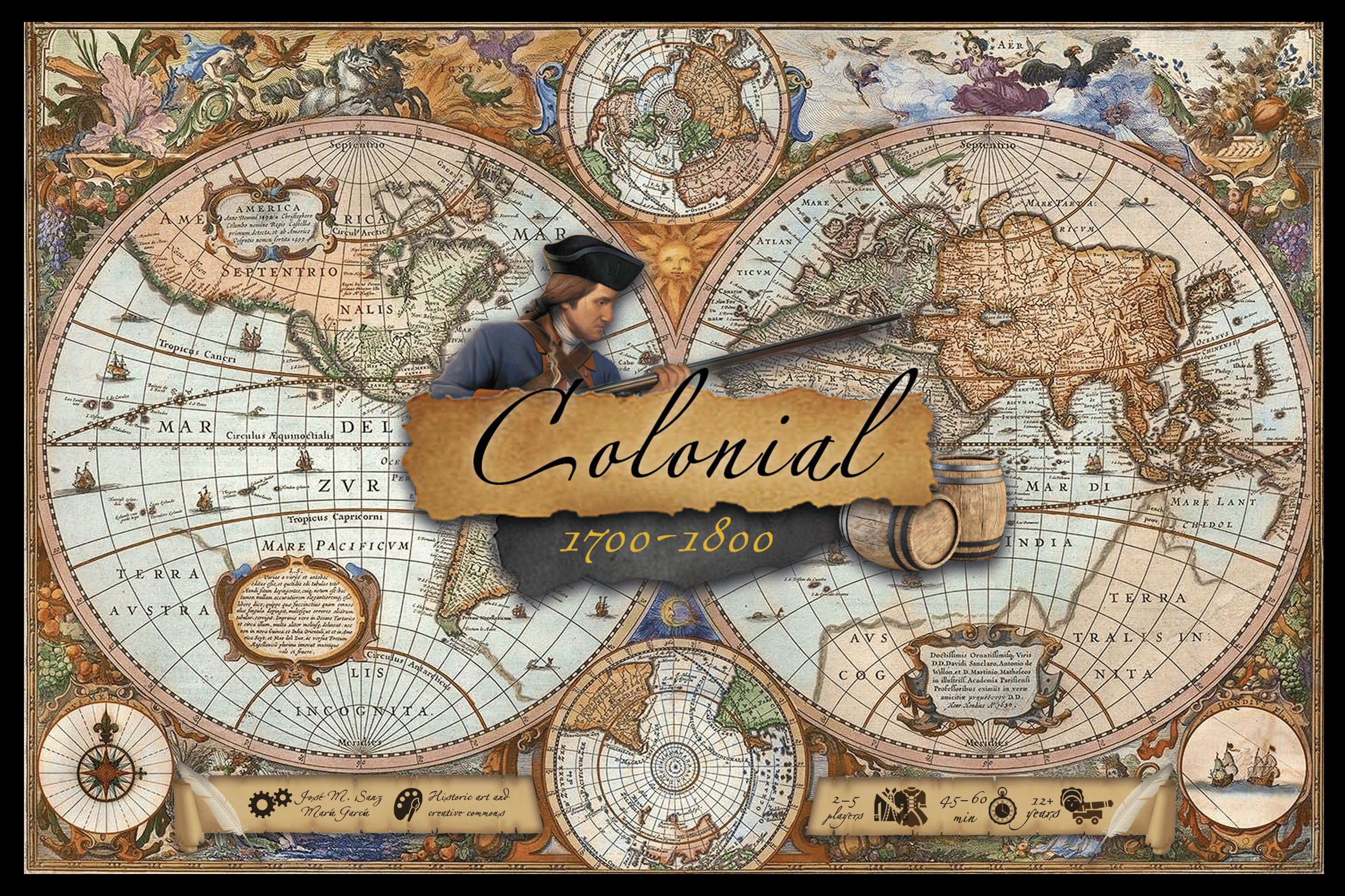 Main image of Colonial 1700-1800 board game