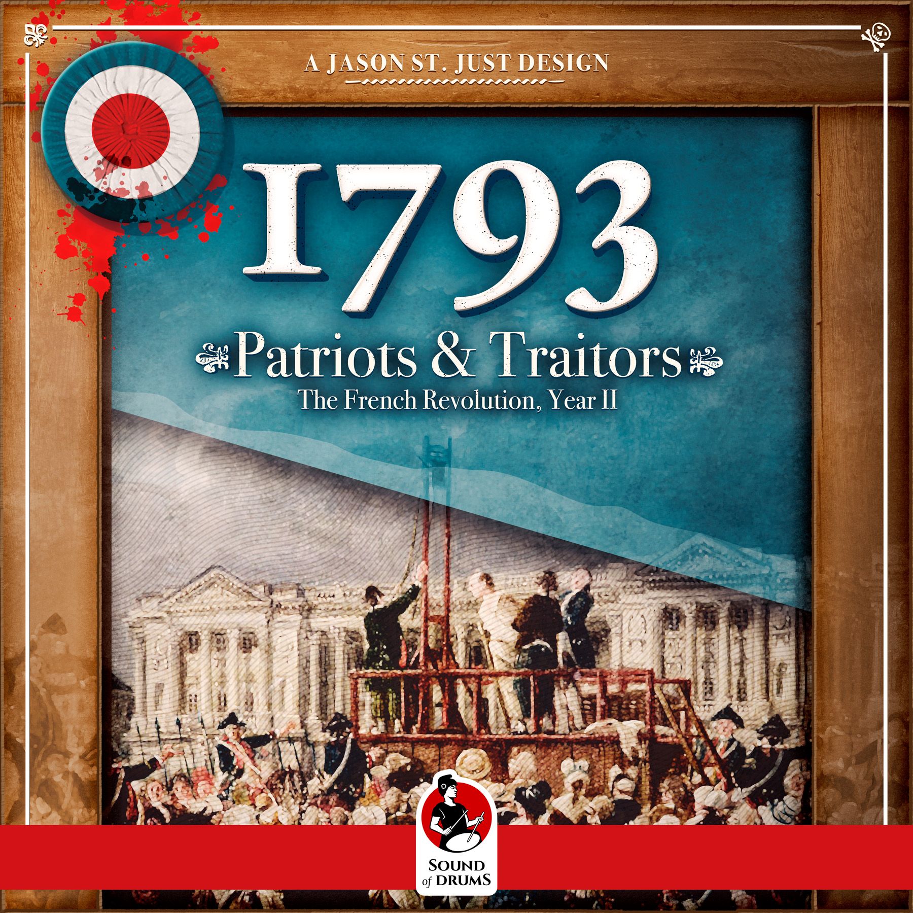 Main image of 1793 - Patriots & Traitors board game